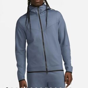 Nike NSW Tech Fleece Lightweight Hoodie ~ Diffused Blue DX0822-491 Mens: L *NWT